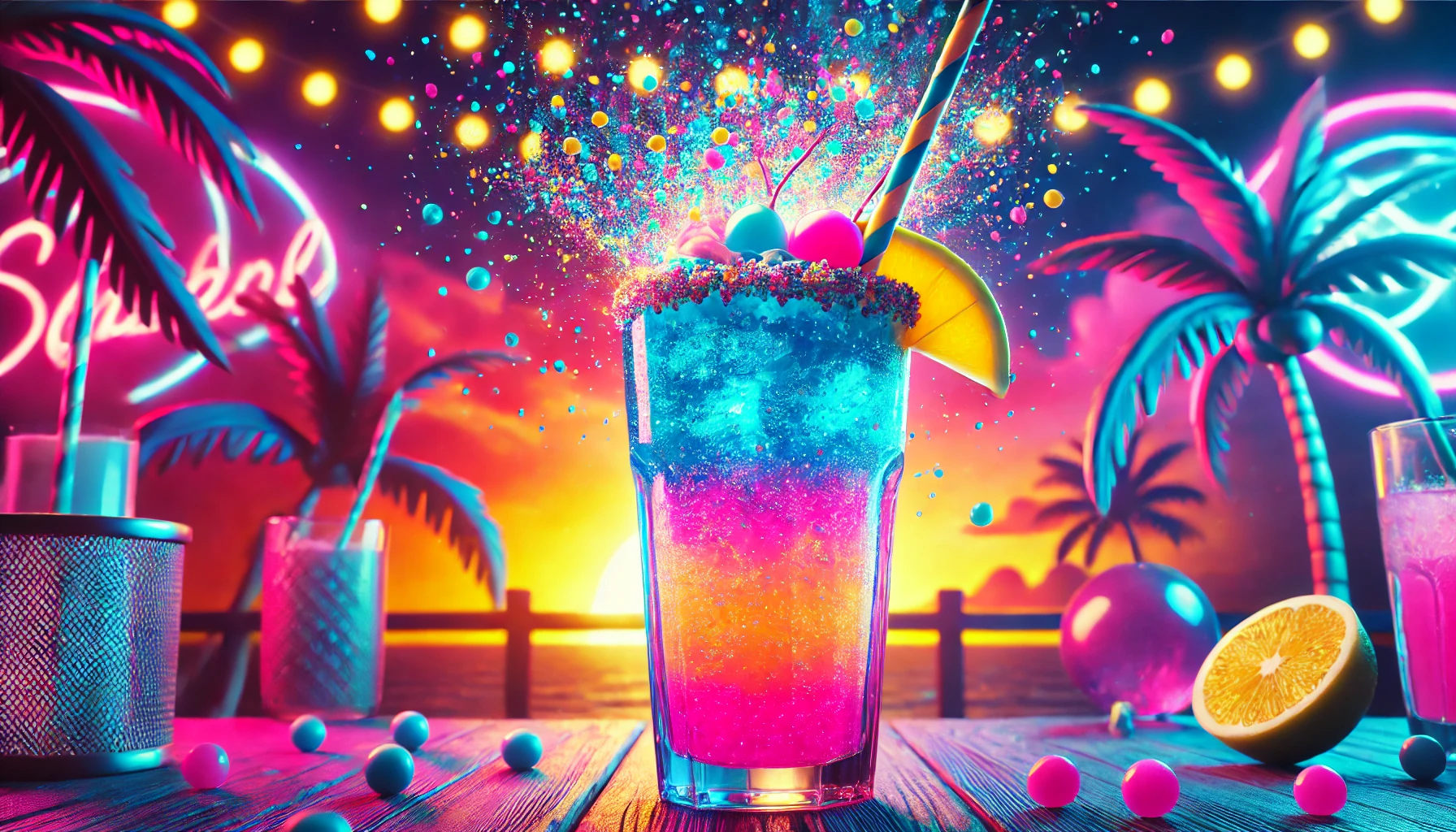How to Make a Midnight Sparkle Martini πβ¨